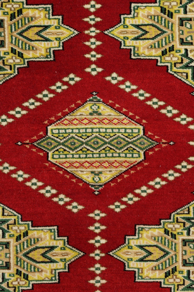 パキスタン絨毯 <br>ファインクオリティ<br>約139cm x 200cm