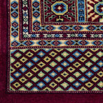 赤色のパキスタン絨毯ペルシャデザイン