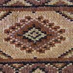 ネイビーのパキスタン絨毯リビングサイズ