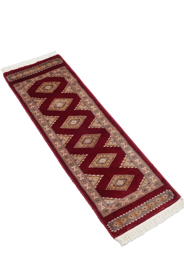 パキスタン絨毯　約29cm x 91cm