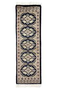 Pakistani Rug Silk Touch Approx. 30cm x 92cm