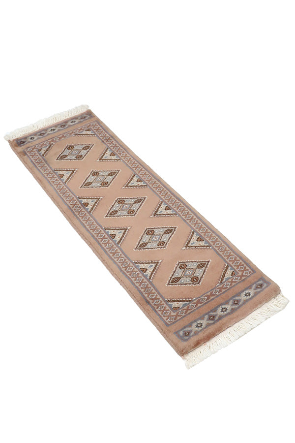パキスタン絨毯　約32cm x 93cm