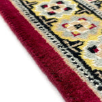 赤色パキスタン絨毯玄関マットサイズ