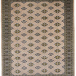 ラホール産の手織りパキスタン絨毯