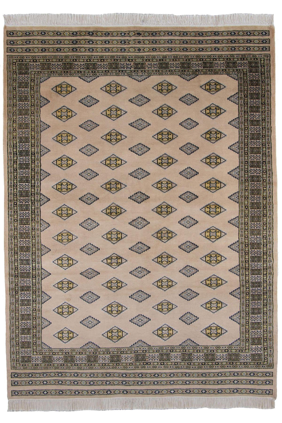 ラホール産の手織りパキスタン絨毯