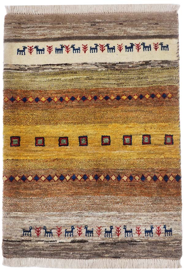 ペルシャギャッベ手織り絨毯