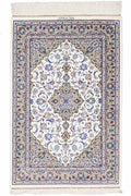 Persian Rug Kashan Silk Approx. 58cm x 90cm