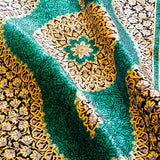 ペルシャ絨毯 シルク グリーン