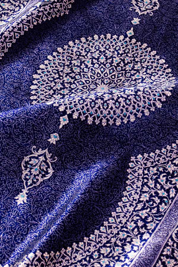 ペルシャ絨毯　シルク　