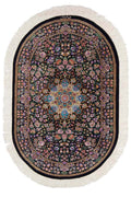 Persian Rug Qum Moradi Workshop Silk Approx. 58cm x 89cm