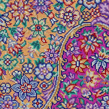 ペルシャ絨毯 クム産