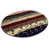 ギャッベ  円形 ペルシャ絨毯