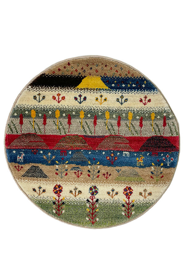 ペルシャギャッベ手織り絨毯 - シーラーズ製