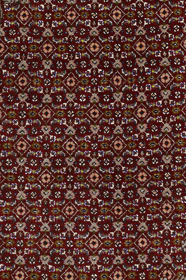 手織りのペルシャ絨毯、タブリーズ産。コルクウールとシルク素材。