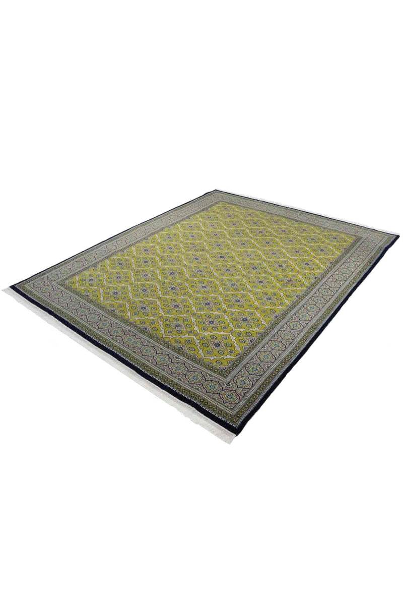 パキスタン絨毯  <br>ファインクオリティ<br>約202cm x 251cm