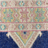 パキスタン絨毯青色ペルシャデザイン