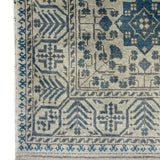パンジシール産、手織りの幾何学模様の絨毯