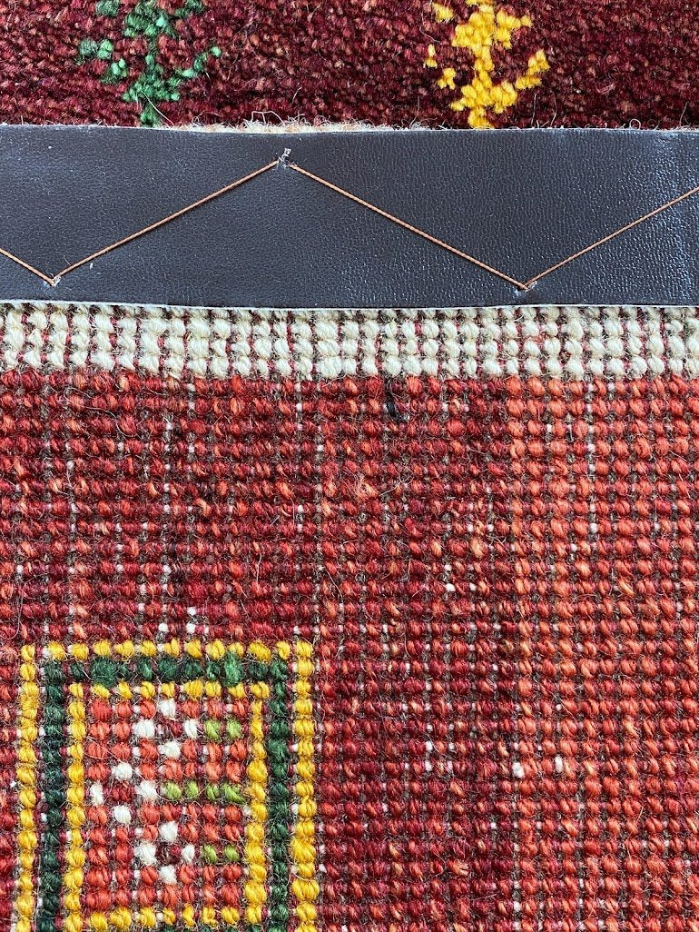 ペルシャ絨毯 ギャッベ 細長 51x145cm 手織り絨毯