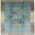手織り絨毯 ペルシャギャッベ 154x190cm