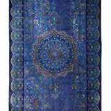 ペルシャ絨毯　シルク　約80cm x 125cm
