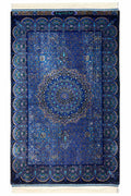 ペルシャ絨毯 クム産 ケラマティアン工房 シルク 約80×125cm