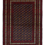 アフガニスタンのトルクメン族によって手織りされたトライバルラグ - 伝統的なホジャロシュナイ絨毯