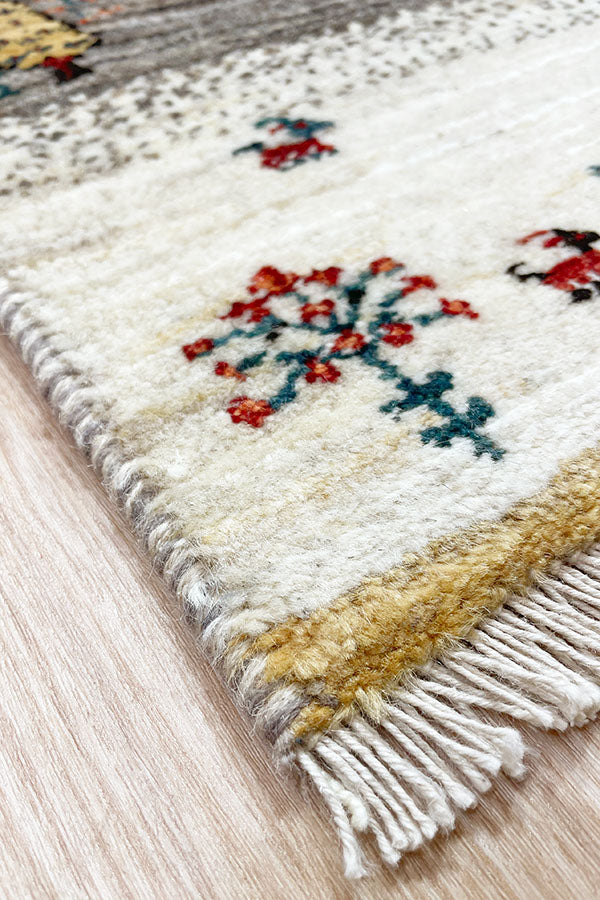 ペルシャギャッベ カシュクリ 52x80cm 玄関マット