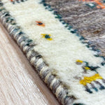 ペルシャ絨毯 ギャッベ カシュクリ 50x80cm 玄関マット 