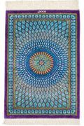 Persian Rug Qum Musavi Workshop Silk Approx. 60cm x 88cm