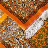ペルシャ絨毯 | クム産 | ヌーリー工房 | 約82cm x 125cm - sathi-rugs.