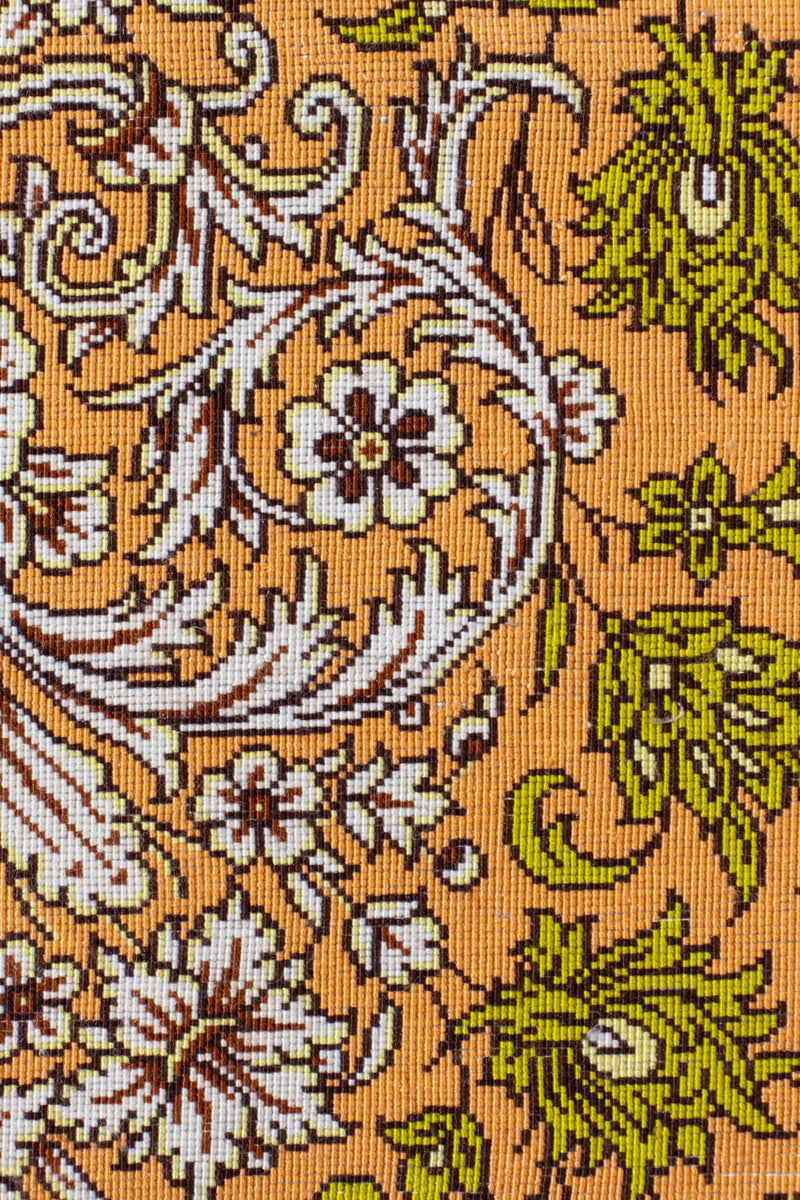 ペルシャ絨毯 | クム産 | ヌーリー工房 | 約82cm x 125cm - sathi-rugs.