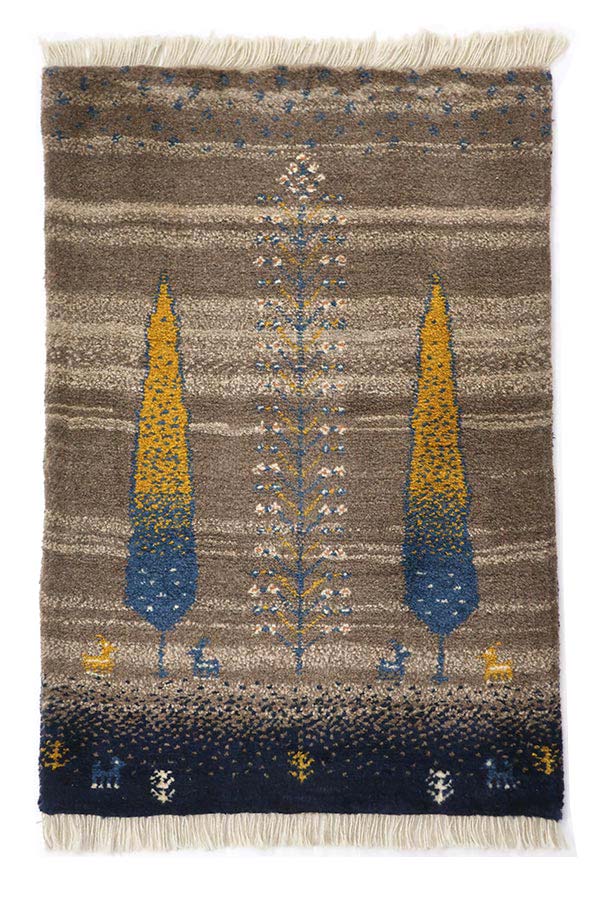 ペルシャギャッベ手織り絨毯