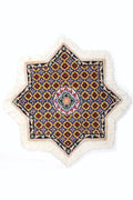 Persian Rug Nain Wool Approx. 45cm x 45cm