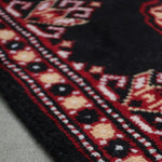 パキスタン絨毯黒色,ブラック