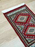 Pakistani Rug Approx. 43cm x 72cm