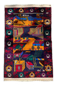 Tribal Rug Approx. 90cm x 148cm