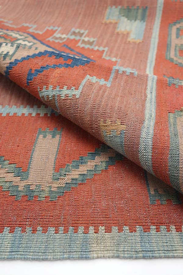ペルシャキリム ファインクオリティ、87cm x 146cm、パステル調の色合い、ペルシャ手織り