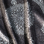 ペルシャ絨毯　クム産　ブラック