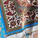 ペルシャ絨毯 ブルー