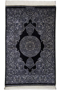 ペルシャ絨毯 クム産 シルク 約95×152cm