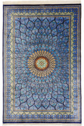 ペルシャ絨毯 クム産 シルク 約195×295cm