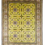 アフガニスタン絨毯 黄色