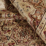ペルシャ絨毯の要素を取り入れたベージュパキスタン絨毯