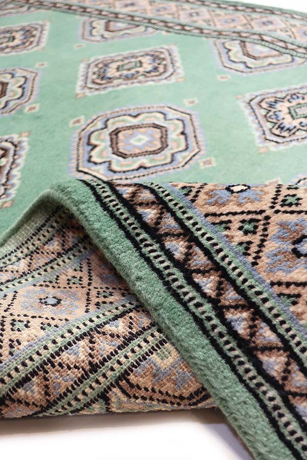 パキスタン絨毯ウール＆シルク