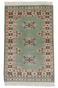 Pakistani Rug Silk Touch Approx. 62cm x 93cm