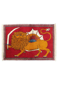 Persian Rug Lion Shiraz Approx. 101cm x 147cm