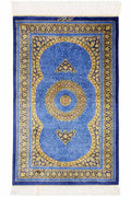 ペルシャ絨毯 クム産 アミニ工房 シルク 約57×90cm