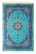 ペルシャ絨毯 カシャーン産 パディディ工房 シルク 約132×200cm
