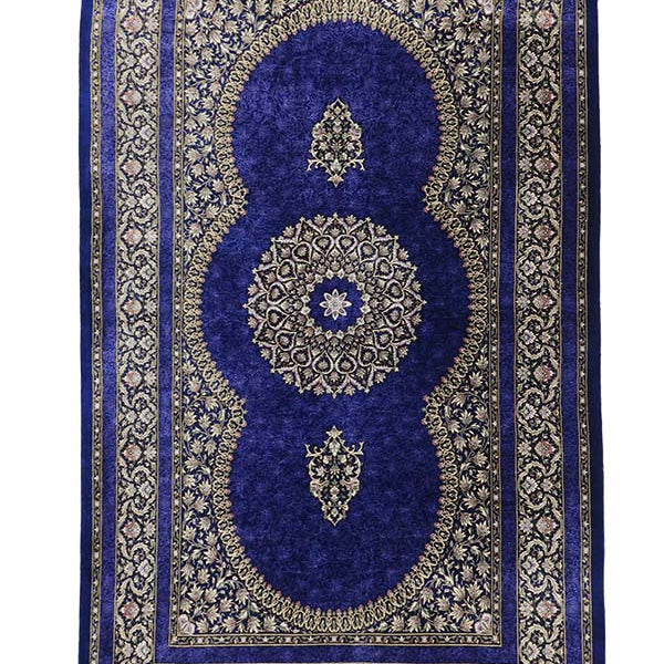 ペルシャ絨毯 クム産 マスミ工房 シルク 約 98cm x 167cm